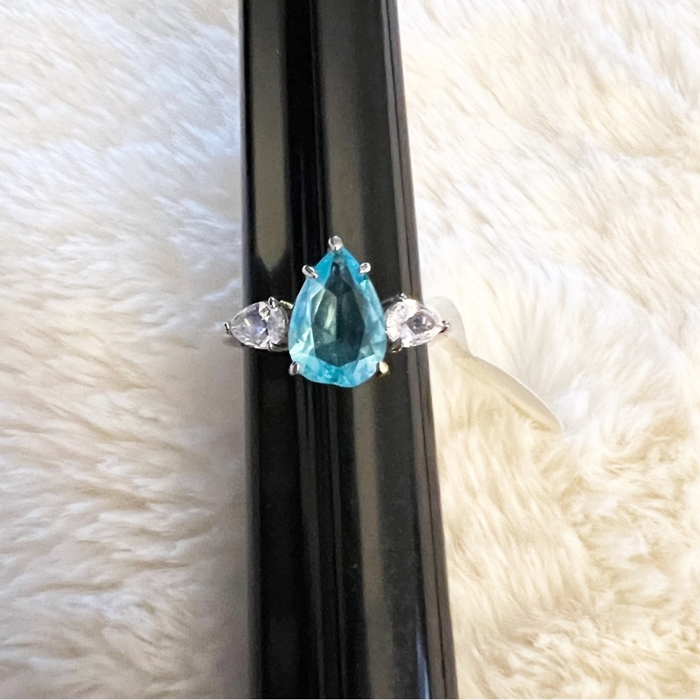 Fragrant Jewels Aquamarine Ring Size 8